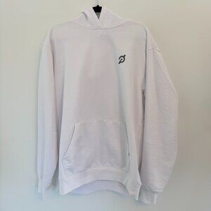 🚴‍♀️ Peloton White Logo Hoodie – Size Large 🤍